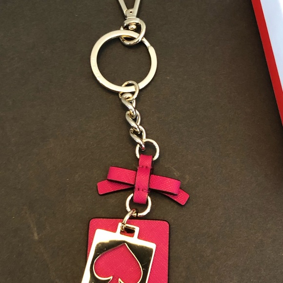 Kate Spade Fuchsia and Gold Key Holder - Picture 4 of 4